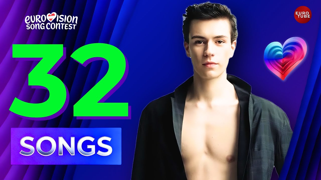 Eurovision 2026 My Ranking So Far (32 songs) + 🇨🇿