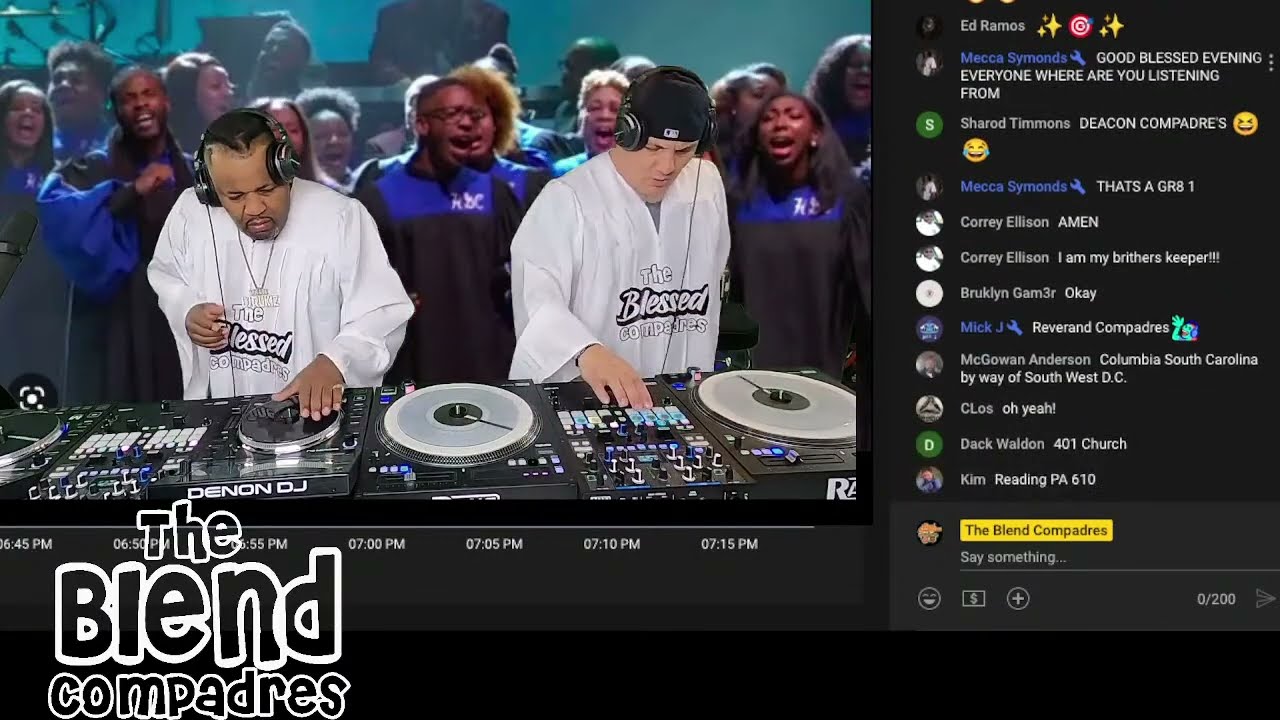 Gospel Blends : The Blend Compadres take you to CHURCH!  PT1.