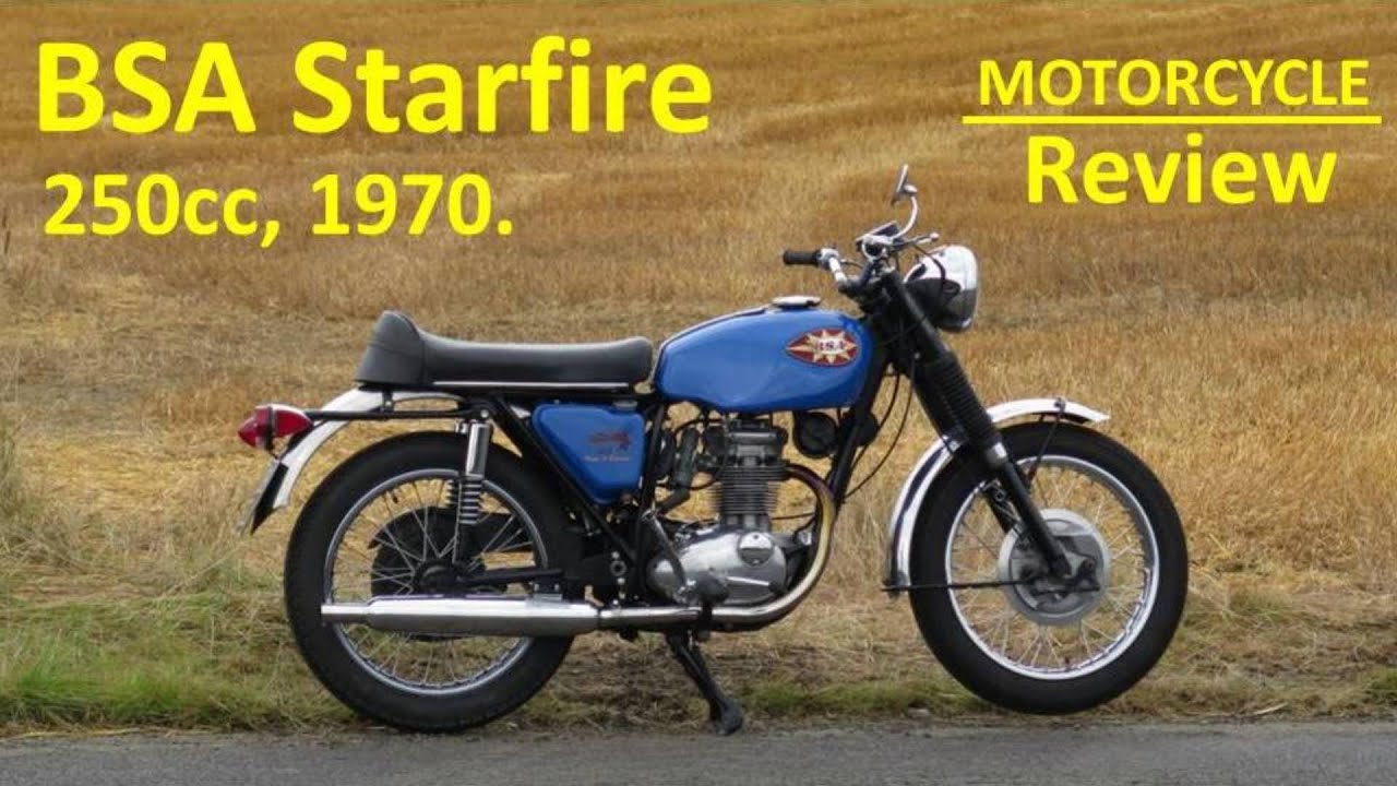 Обзор мотоцикла BSA Starfire 250, 1970 года выпуска.