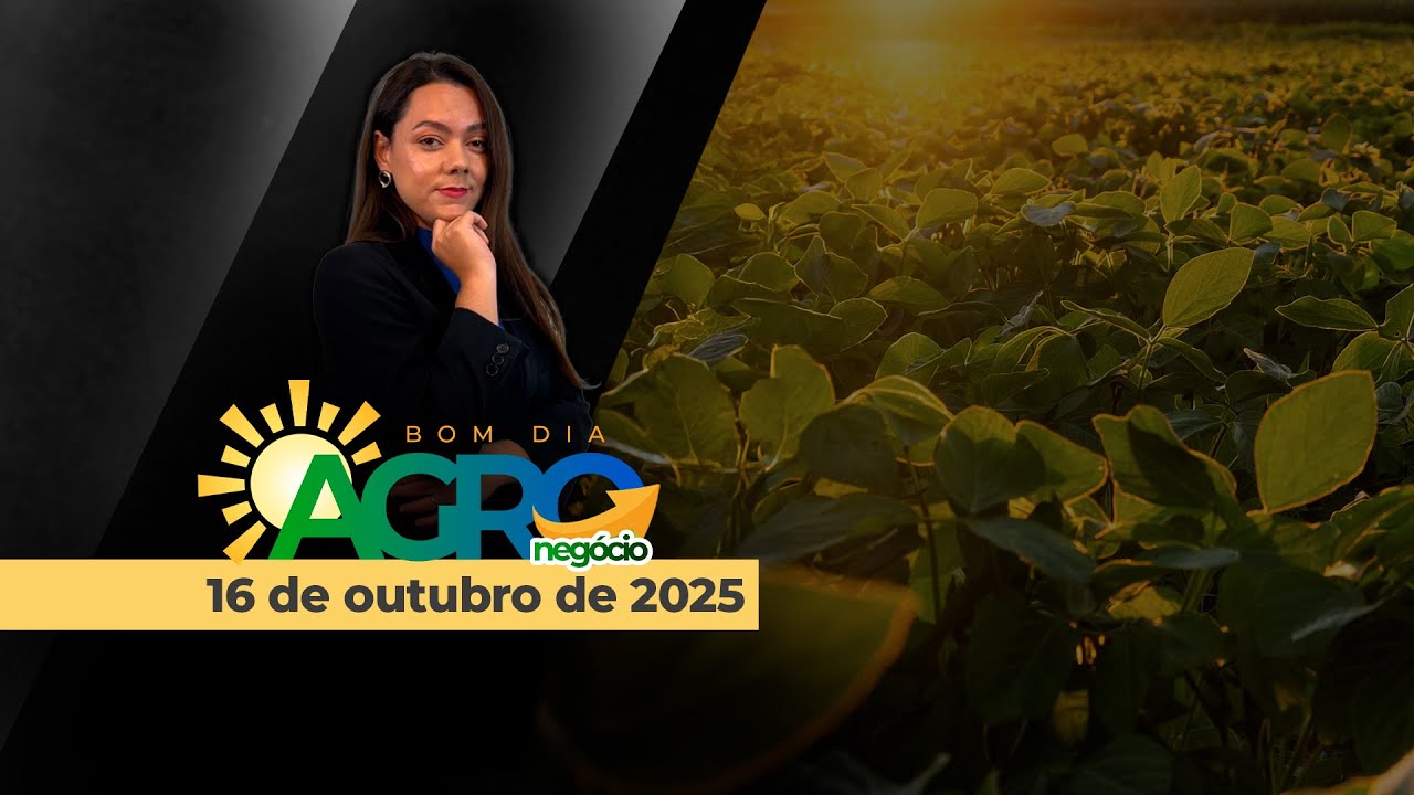 Bom dia Agroneg&oacute;cio - 🔴AO VIVO - TV Not&iacute;cias Agr&iacute;colas