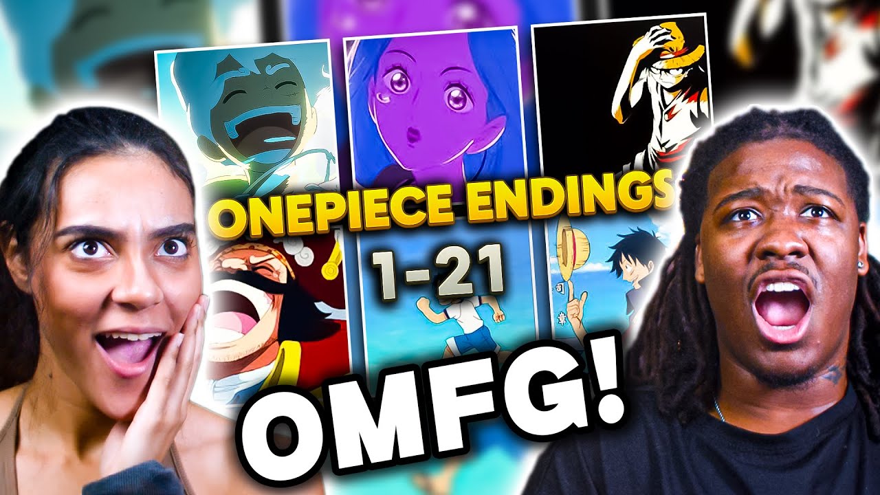 FIRST TIME REACTING TO ALL ONE PIECE ENDINGS 1-22 (THIS WAS INSANE)