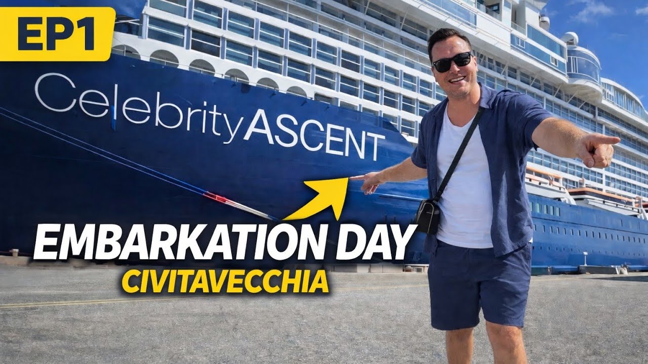 День отправления и посадки на борт! | Круизный лайнер Celebrity Ascent | Восточно-Средиземноморск...