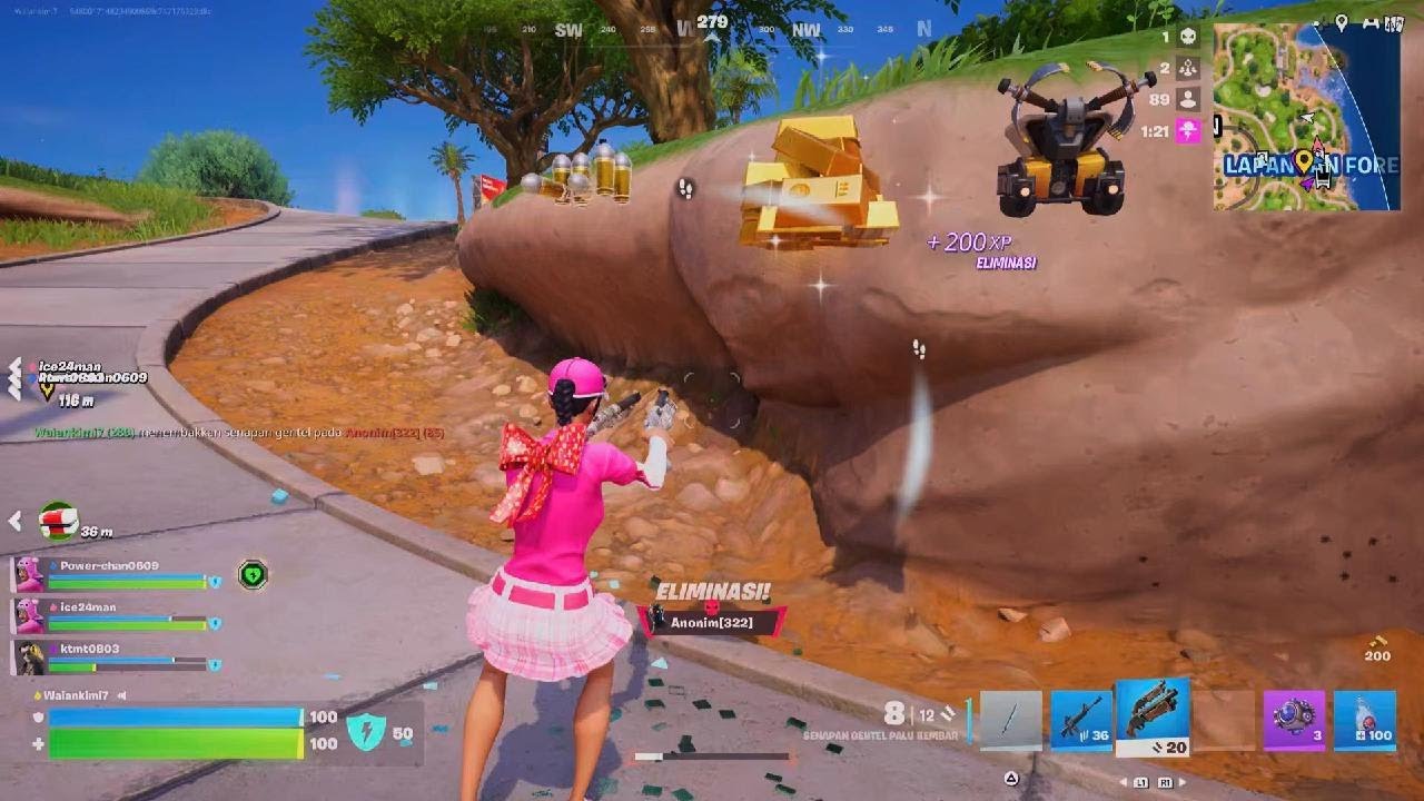 FORTNITE SQUADS random ZERO BUILD VICTORY ROYALE