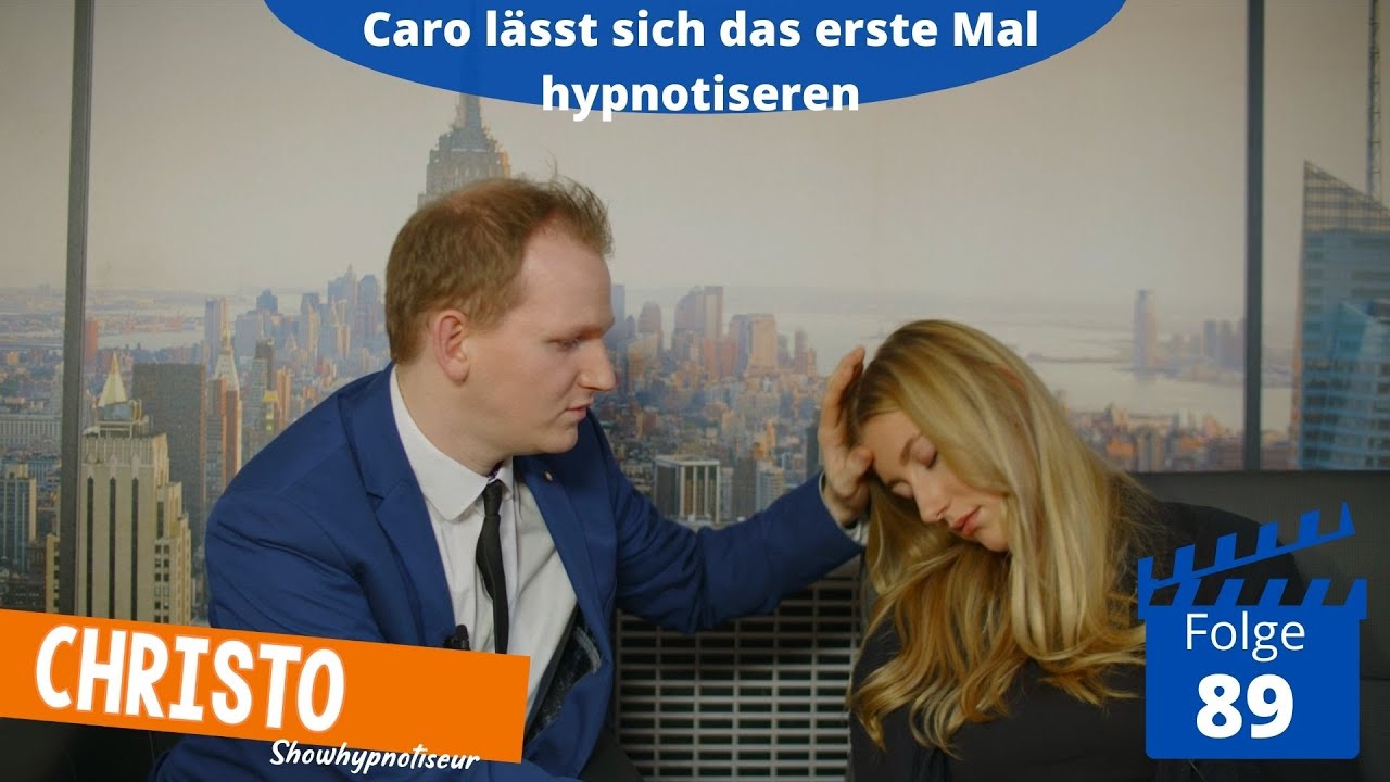 Caro lässt sich zum ersten Mal hypnotisieren - Showhypnose (Folge 89)