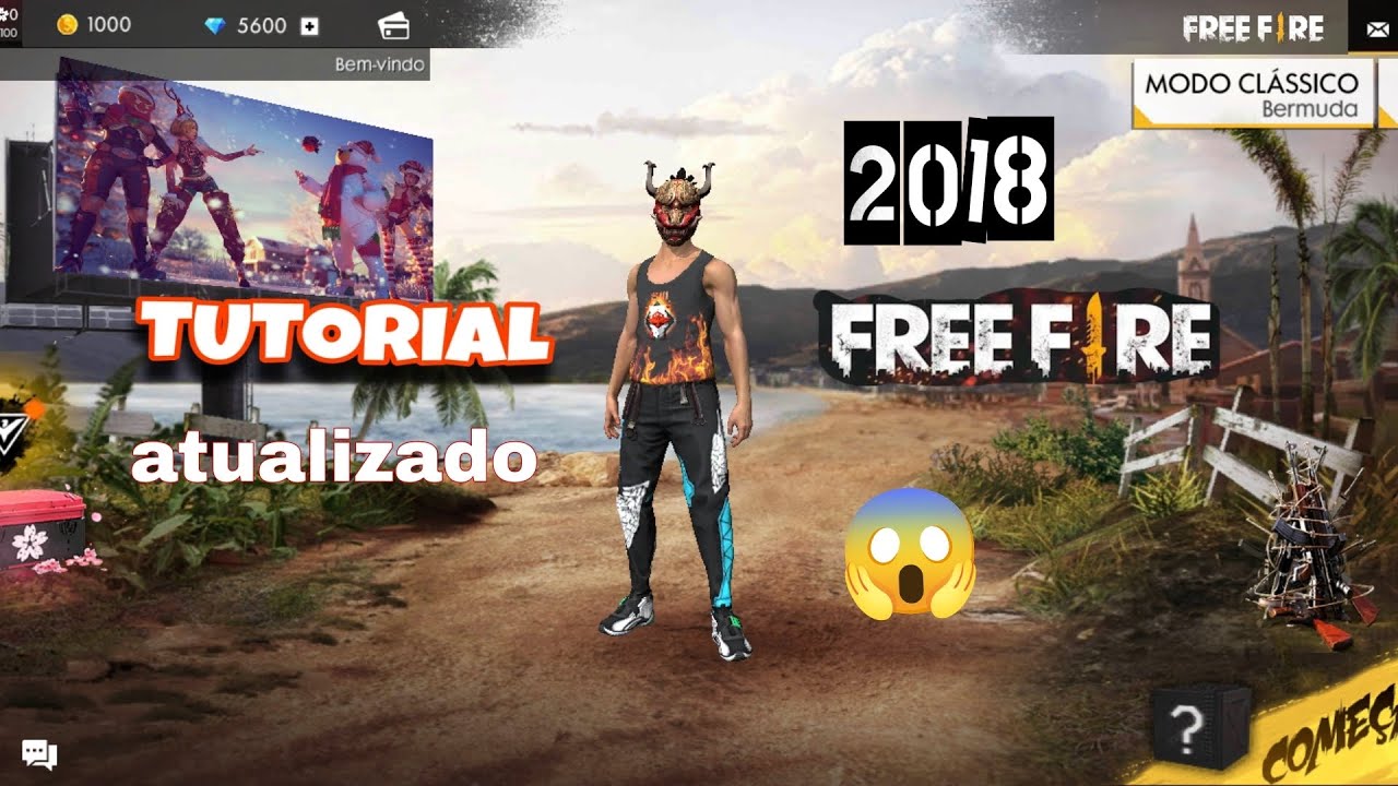 OFICIAL COMO BAIXAR O FREE FIRE DE 2018 COM TUDO ATUALIZADO