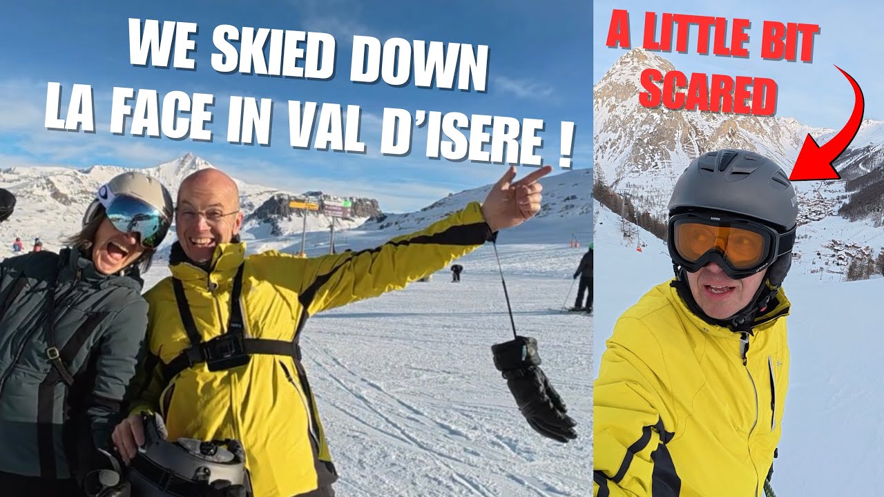First run of the day down La Face, Val d&rsquo;Isere - Tuesday 13th January 2026