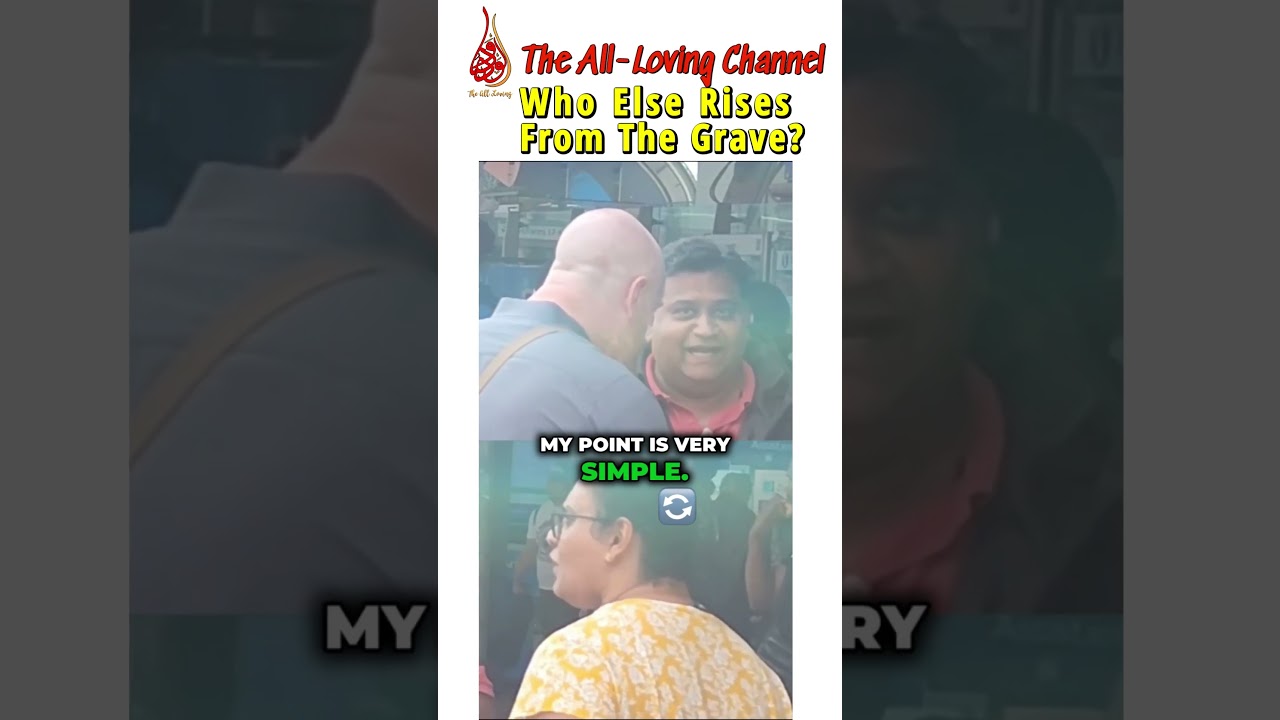 Christian Couple Contradict Each Other After Inviting Yusuf To Christianity! Speakers Corner