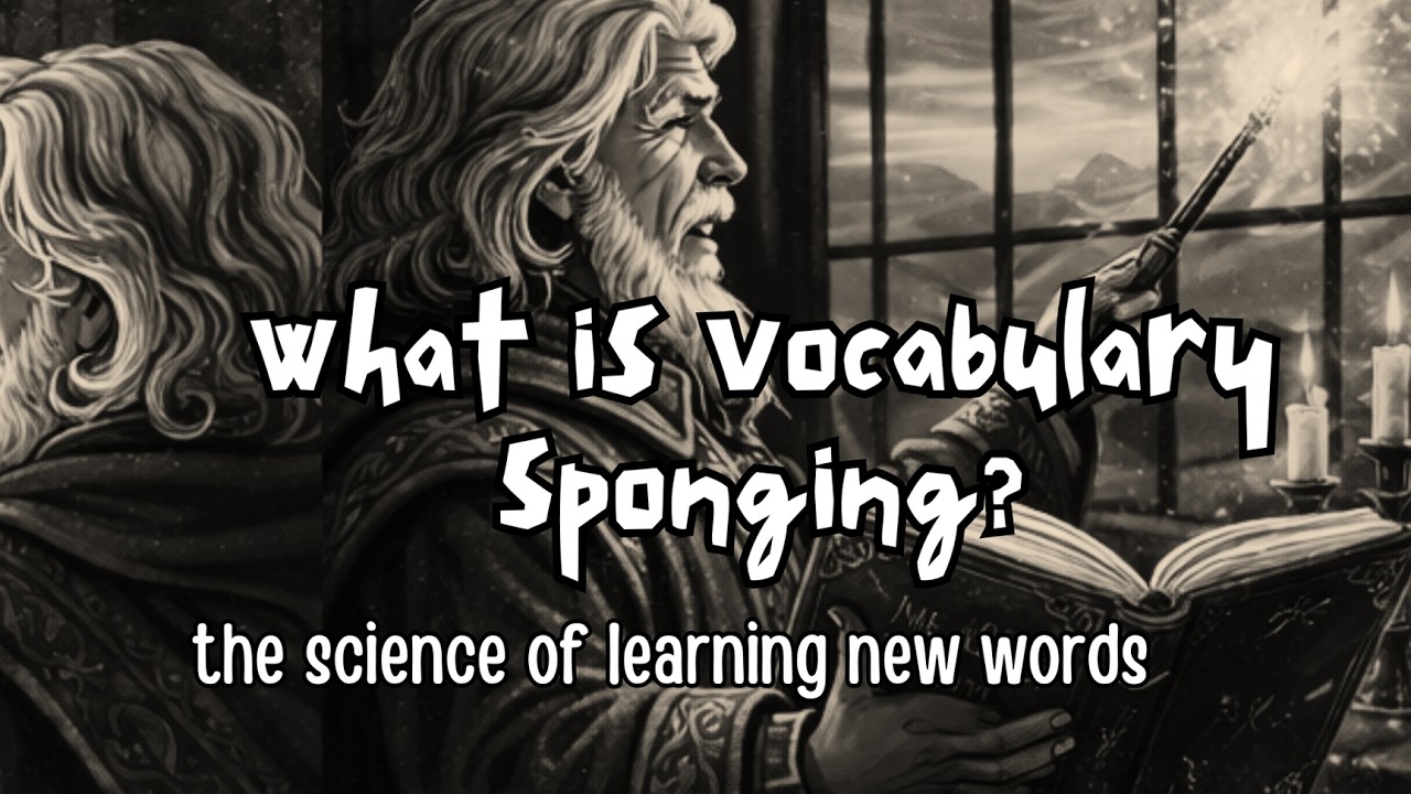 Vocabulary Sponging - How brain absorbs words while you read a fiction book?  #writing #storytelling