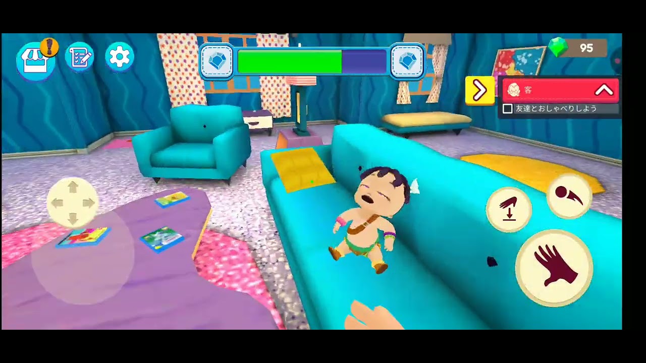 Играю в игру Mother Simulator Family 5 часть