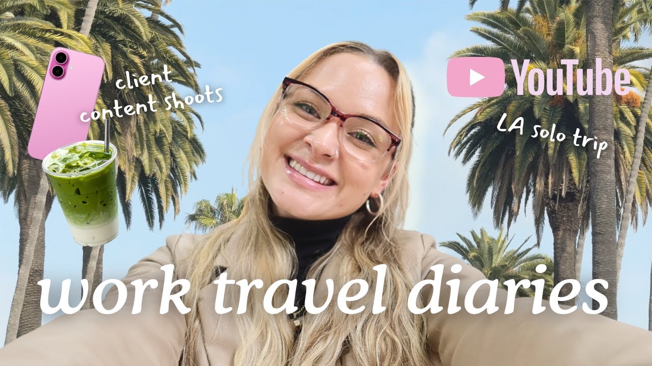 Content Strategist Week in the Life | LA Work Trip, Client Content Shoots, Business Planning