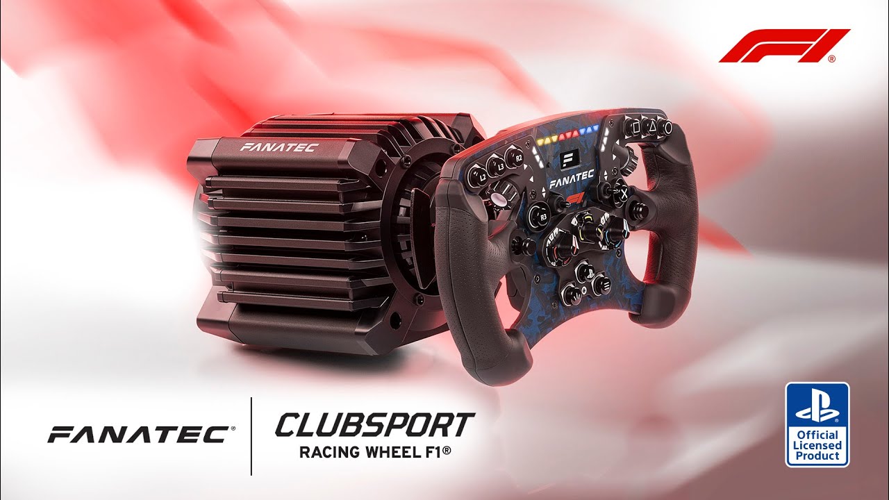Introducing ClubSport Racing Wheel F1&reg; | 15 Nm Direct Drive | Fanatec