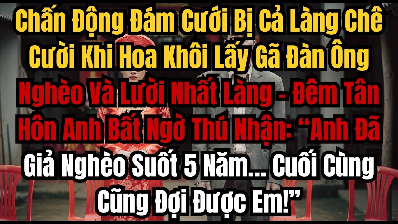 Chấn Động Đám Cưới Bị Cả Làng Chê Cười Khi Hoa Khôi Lấy Gã Đàn Ông Nghèo Và Lười Nhất Làng – Đêm Tân