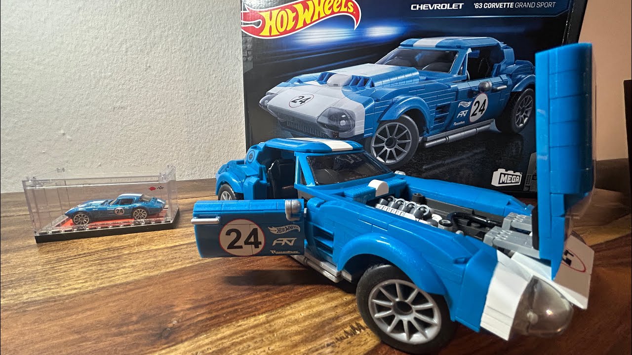 Ein Traum in Blau 👍Chevrolet Corvette Grand Sport von Mega Hot Wheels HWW23😎
