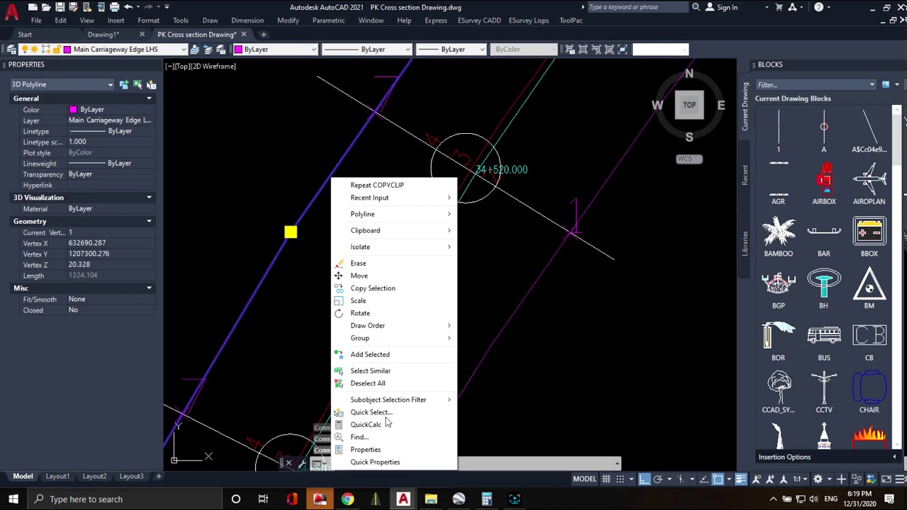 Genrate Code And Point At Intersection Of Polylines 1
