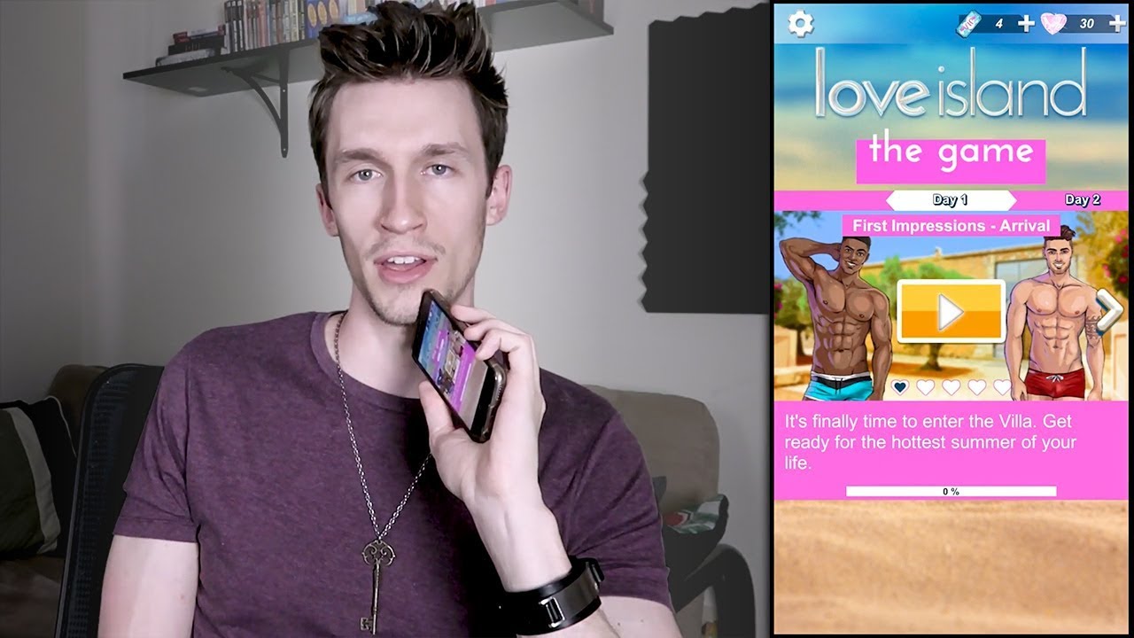 playing LOVE ISLAND The Game because I have no shame