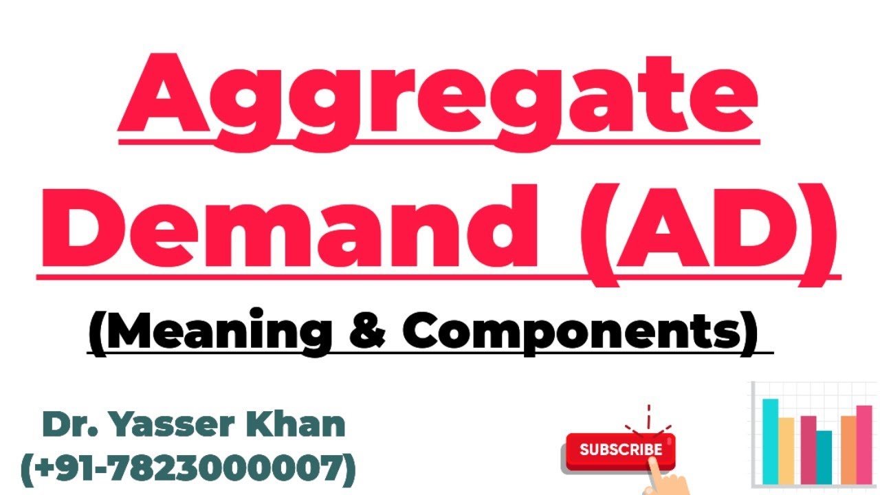 Aggregate Demand | AD | Meaning Of Aggregate Demand | Components Of Aggregate Demand | Economics