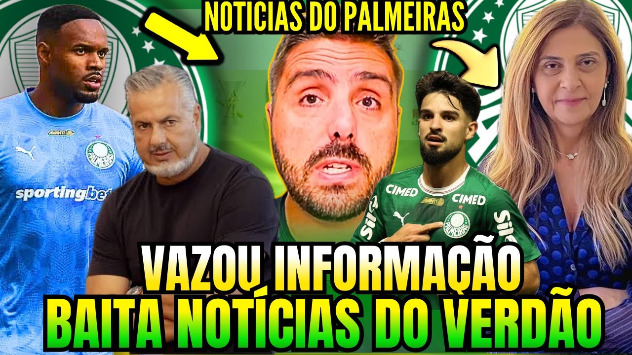 EXCLUSIVO🚨JORGE NICOLA TRAS AS PRINCIPAIS NOT&Iacute;CIAS DO PALMEIRAS NESTA TER&Ccedil;A | NOT&Iacute;CIAS DO VERD&Atilde;O