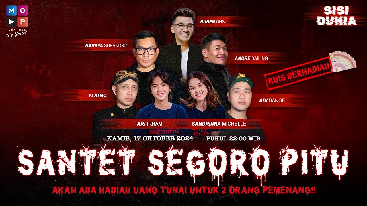 LIVE!! SANTET SEGORO PITU | SISI DUNIA