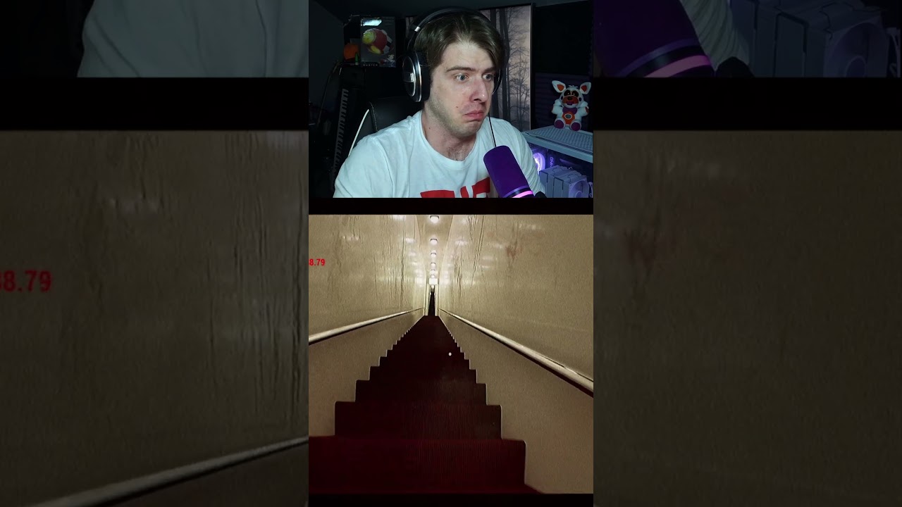 Chased up the stairs by a monster | Void Echo
