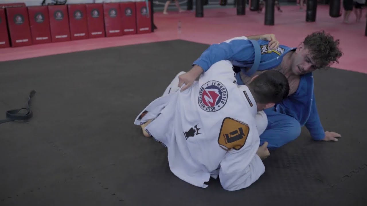 Jiu Jitsu Black Belt Destroys A Blue Belt