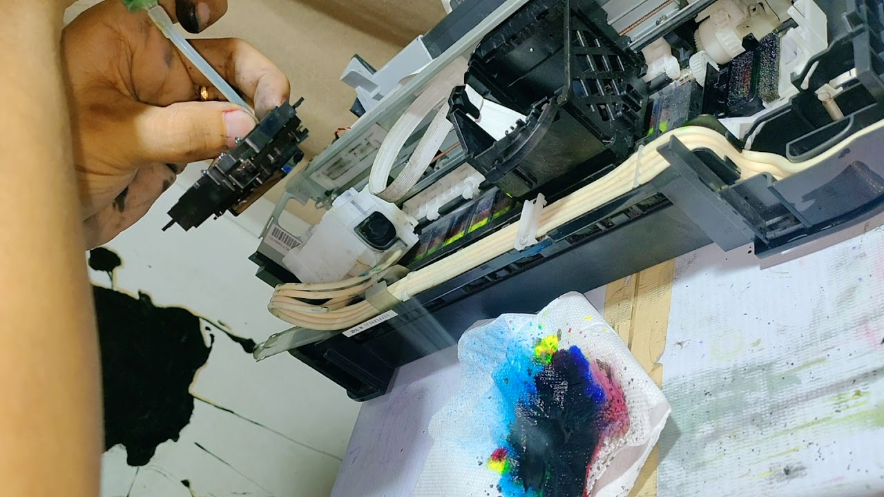 How to declog printer epson l120