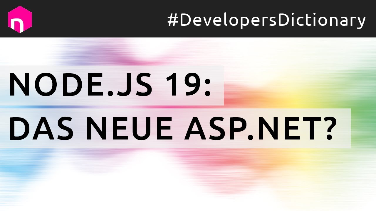 Node.js 19: Das neue ASP.NET? // deutsch