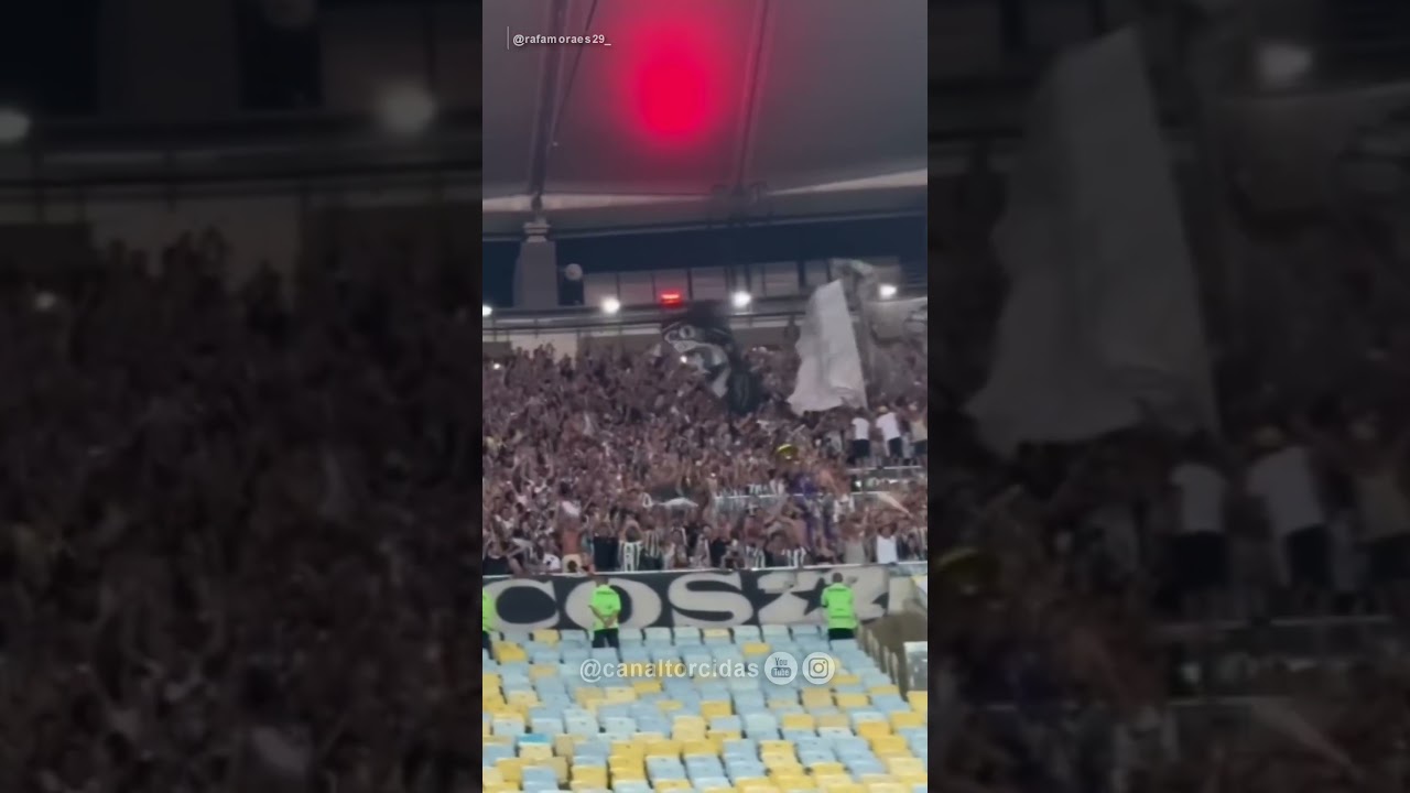 Torcida do Botafogo, no &uacute;ltimo s&aacute;bado (21), como visitante, contra o Fluminense pelo Brasileir&atilde;o