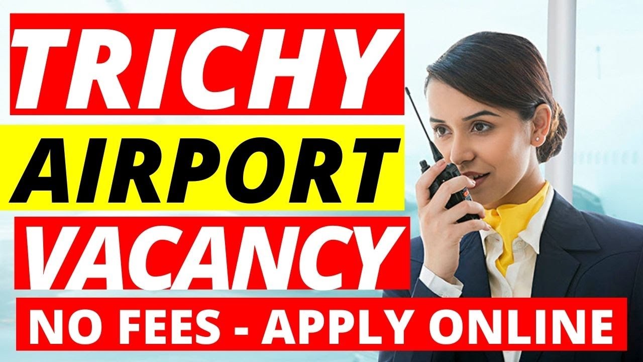 AIR INDIA TRICHY AIRPORT VACANCY APPLY ONLINE #AIRPORTJOB #AIRLINE #GROUNDSTAFFTAMIL #AIRINDIA #TAMI