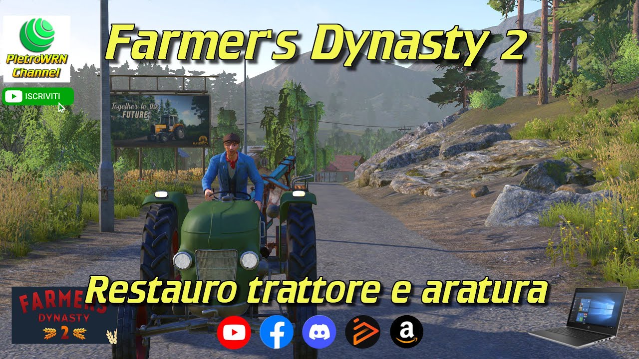 Farmer's Dynasty 2 - #2 - Restauro trattore e aratura