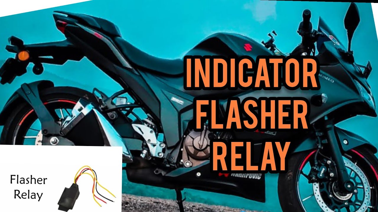 Gixxer sf 250  flasher installing