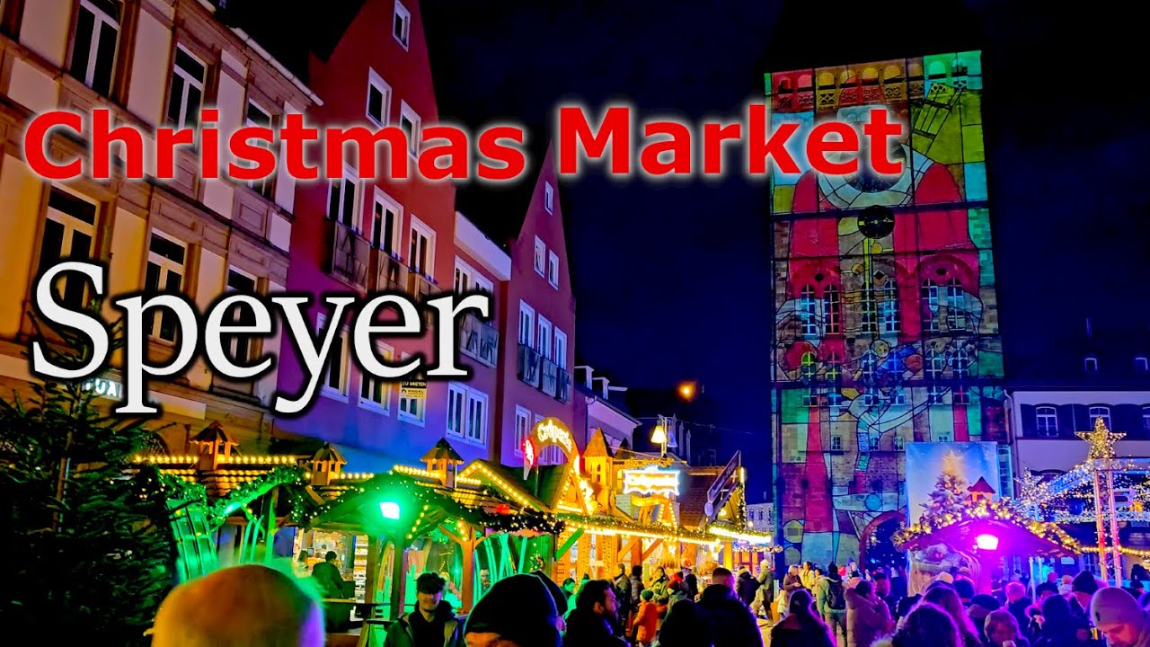 Speyer Christmas Market Walking Tour | Germany&rsquo;s Most Magical Christmas in 4K