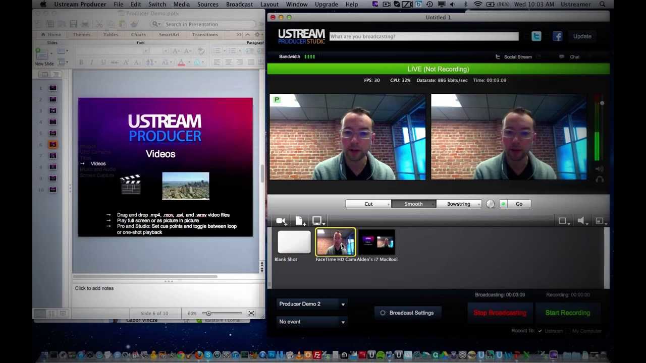 Ustream Producer  Download the free video streaming desktop application  Broadcast from PC, Mac  Tra