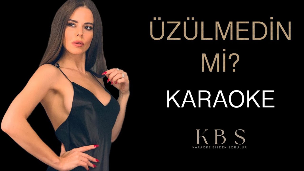 Simge - Üzülmedin mi? | (Kaliteli Karaoke)
