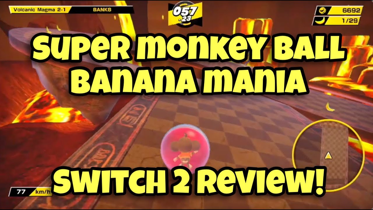 Хорошая ли игра Monkey Ball Banana Mania на Nintendo Switch 2? Обзор!