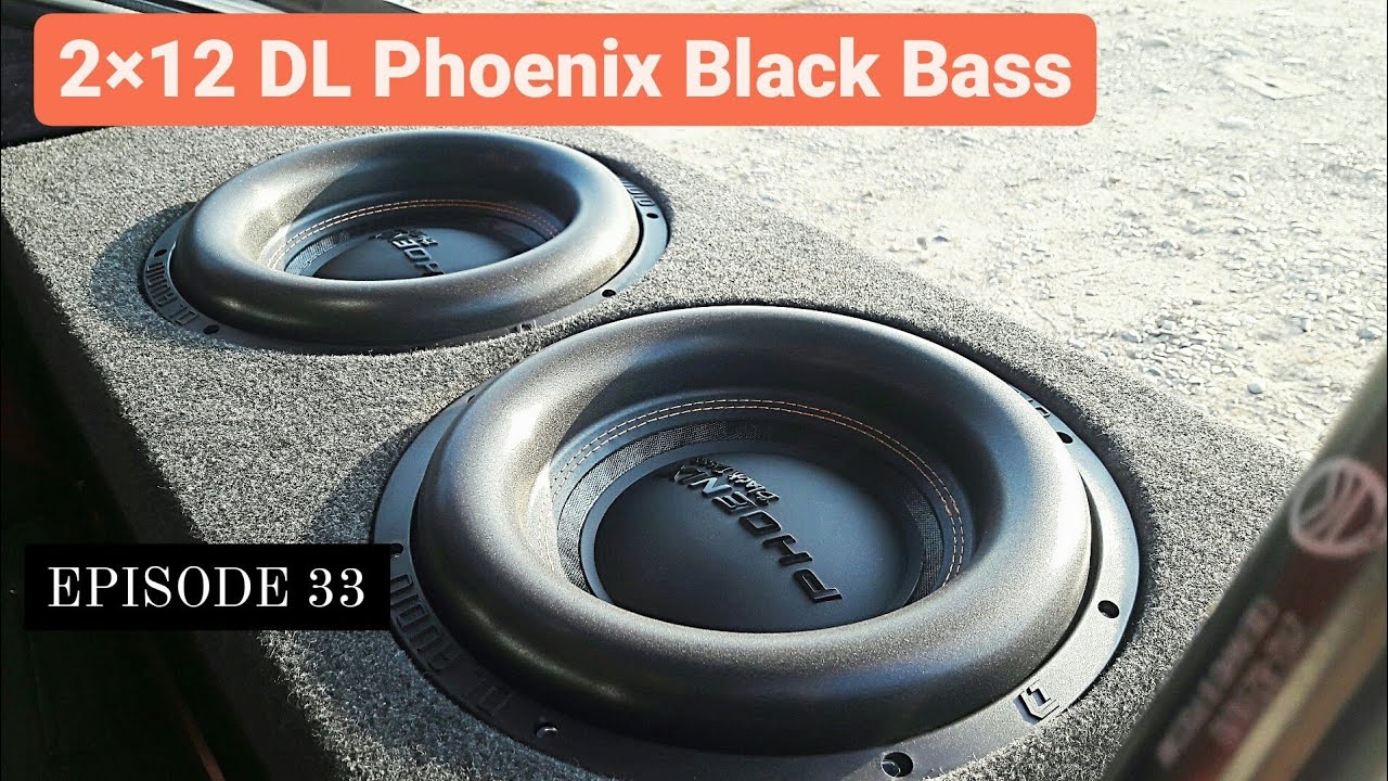 2×12 DL Phoenix Black Bass. Первый замер на обкатке. Сабы разбирают Купе. EPISODE 33