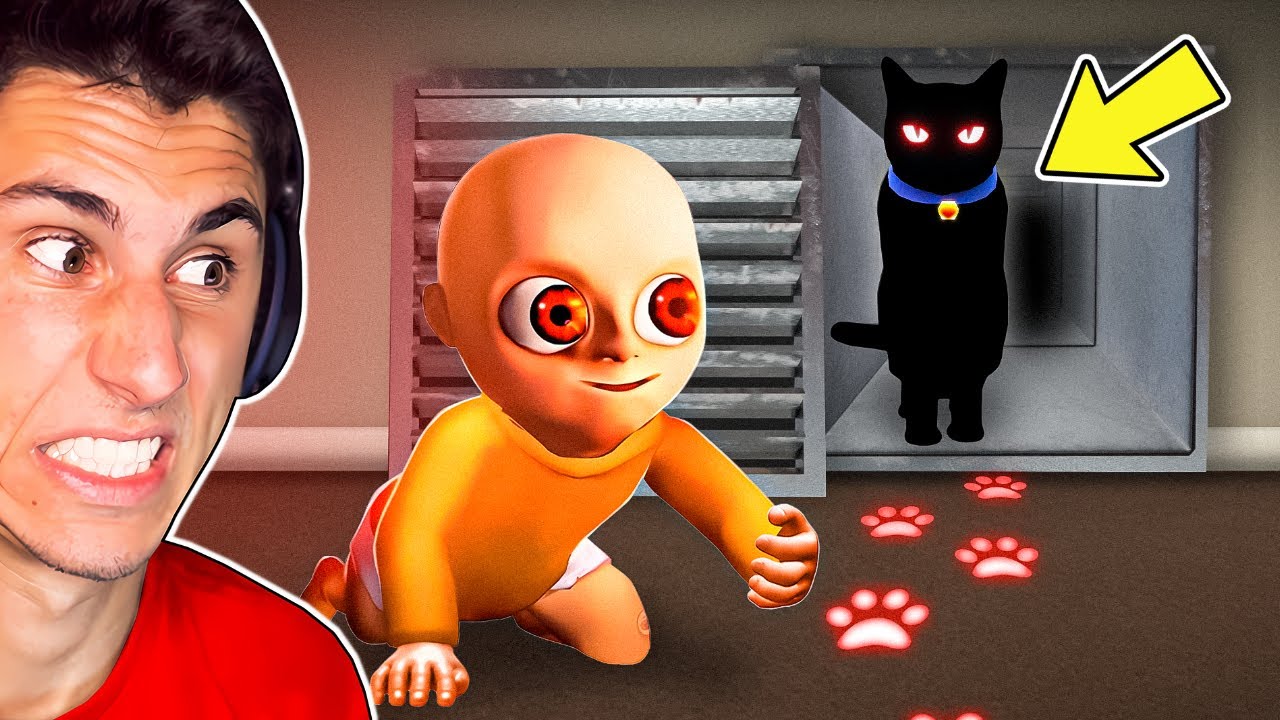 DO NOT Follow The Black Cat! | The Baby In Yellow