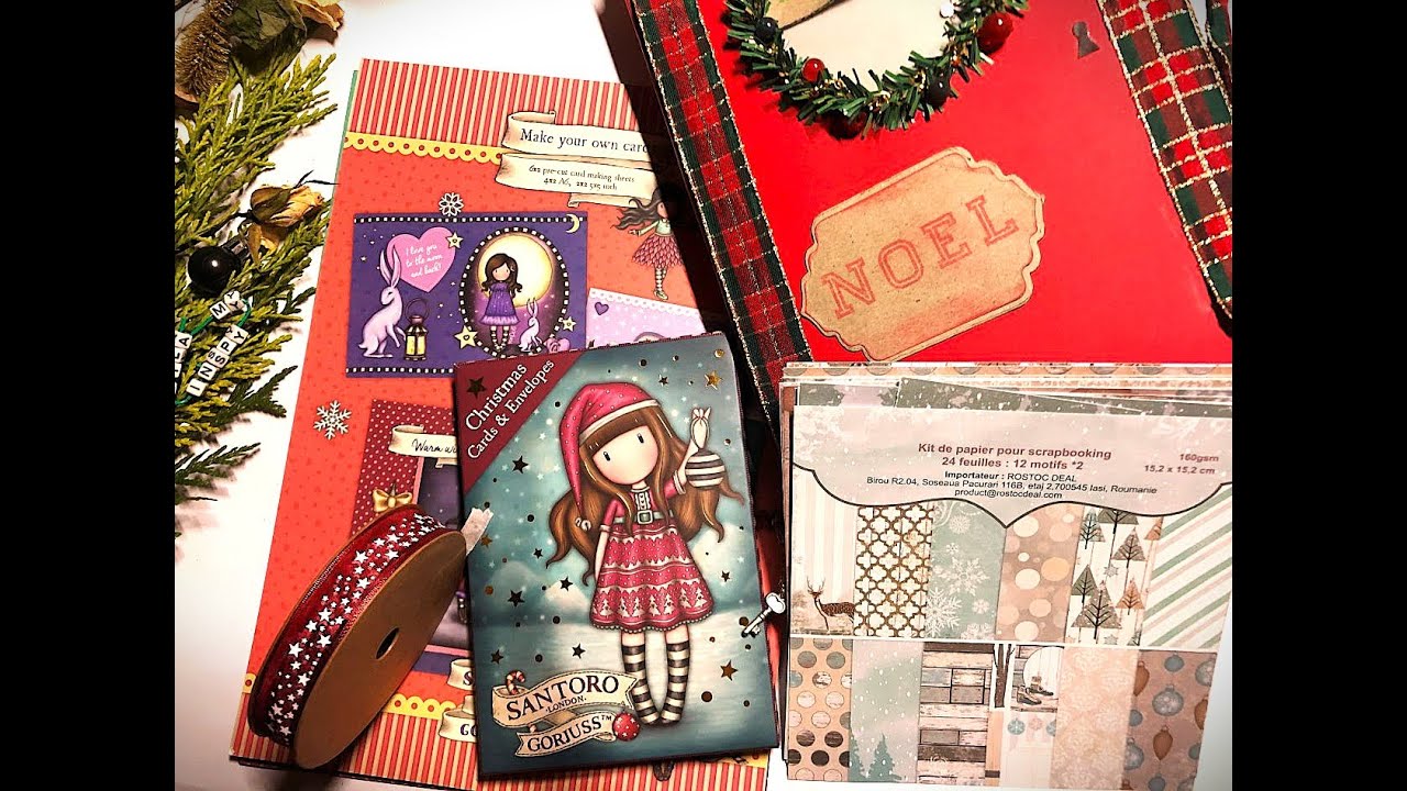 ✨DECEMBER DAILY✨ Jour 19․•°*⁕💫Gorjuss Santoro💫New Page৻ #artjournal #scrapbooking