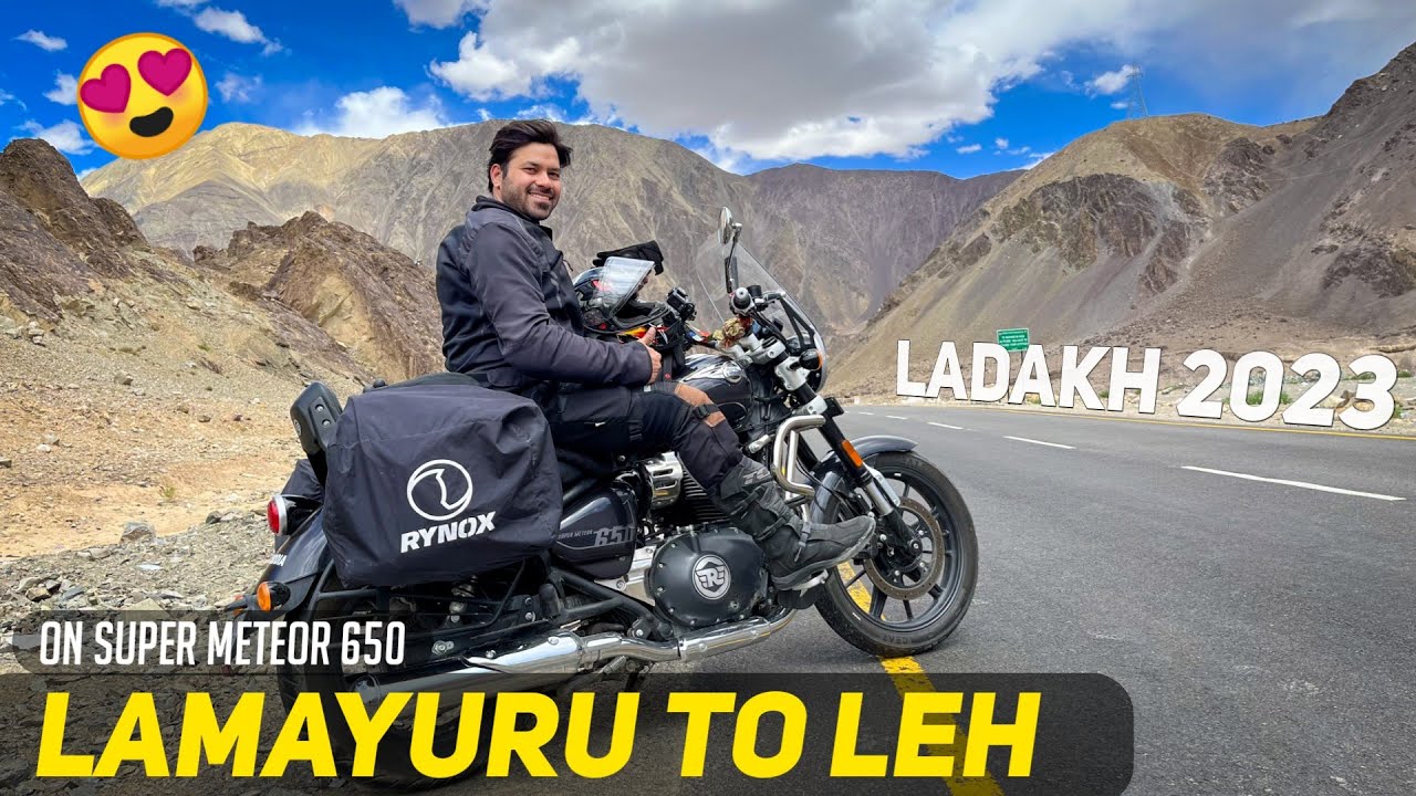Lamayuru To Leh On Super Meteor 650|Delhi To ladakh EP-5
