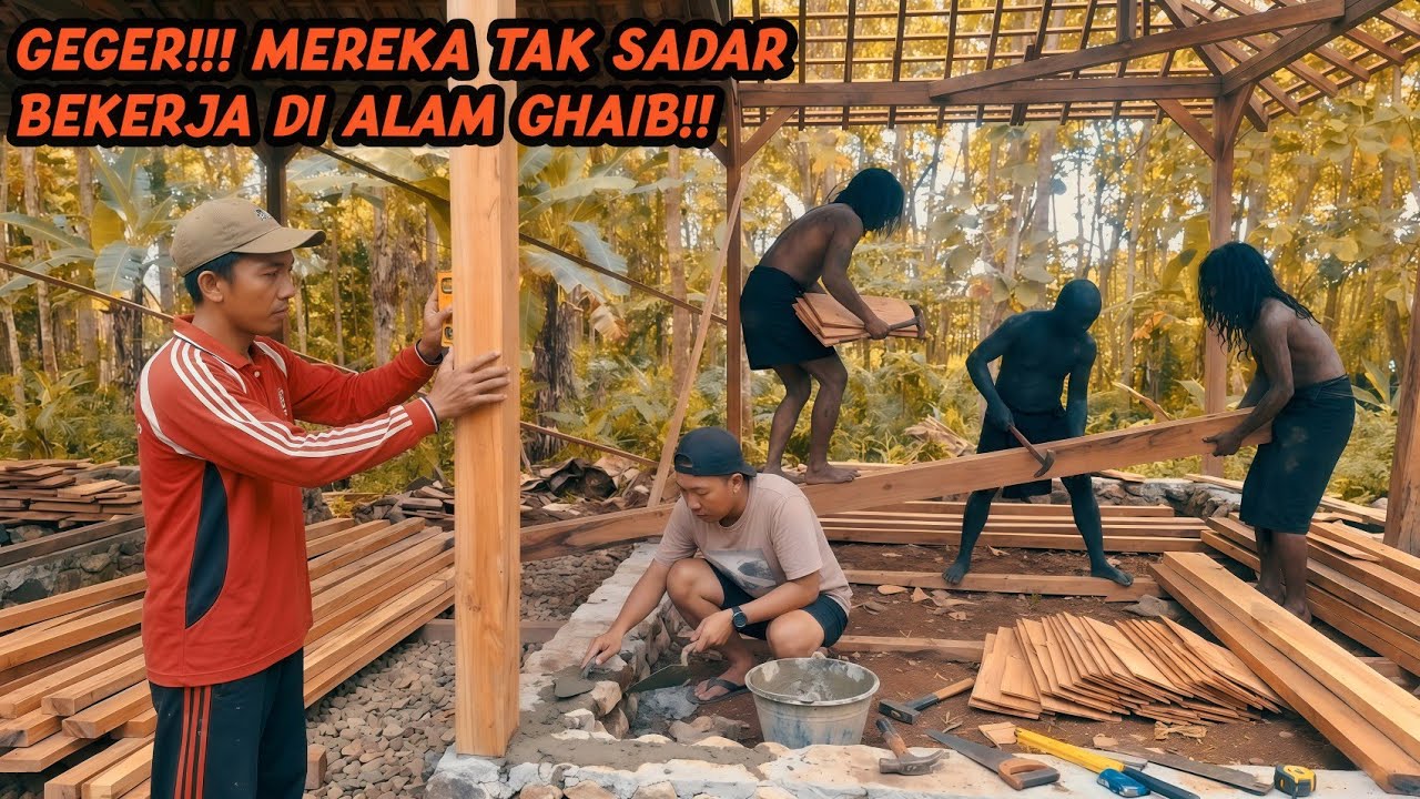 VIRAL!!! KULI BANGUNAN INI TAK SADAR SEDANG BEKERJA DI ALAM GHAIB!!