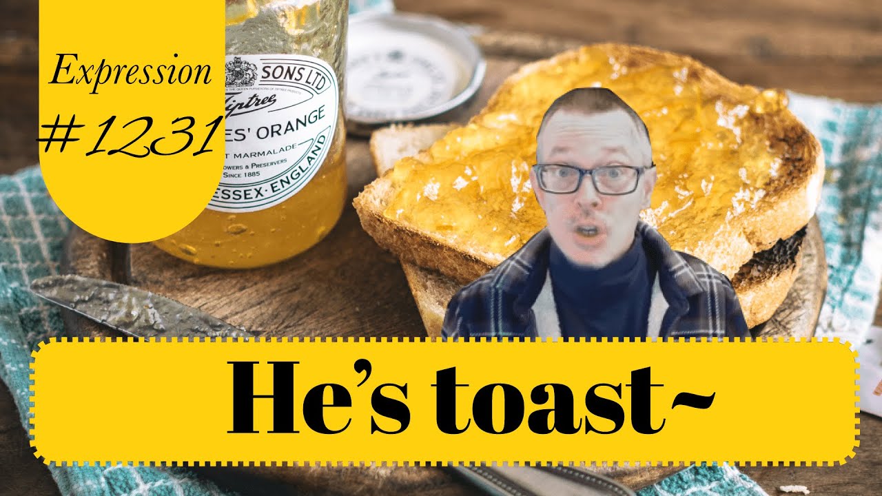 Learn English: Daily Easy English 1231: He's toast~