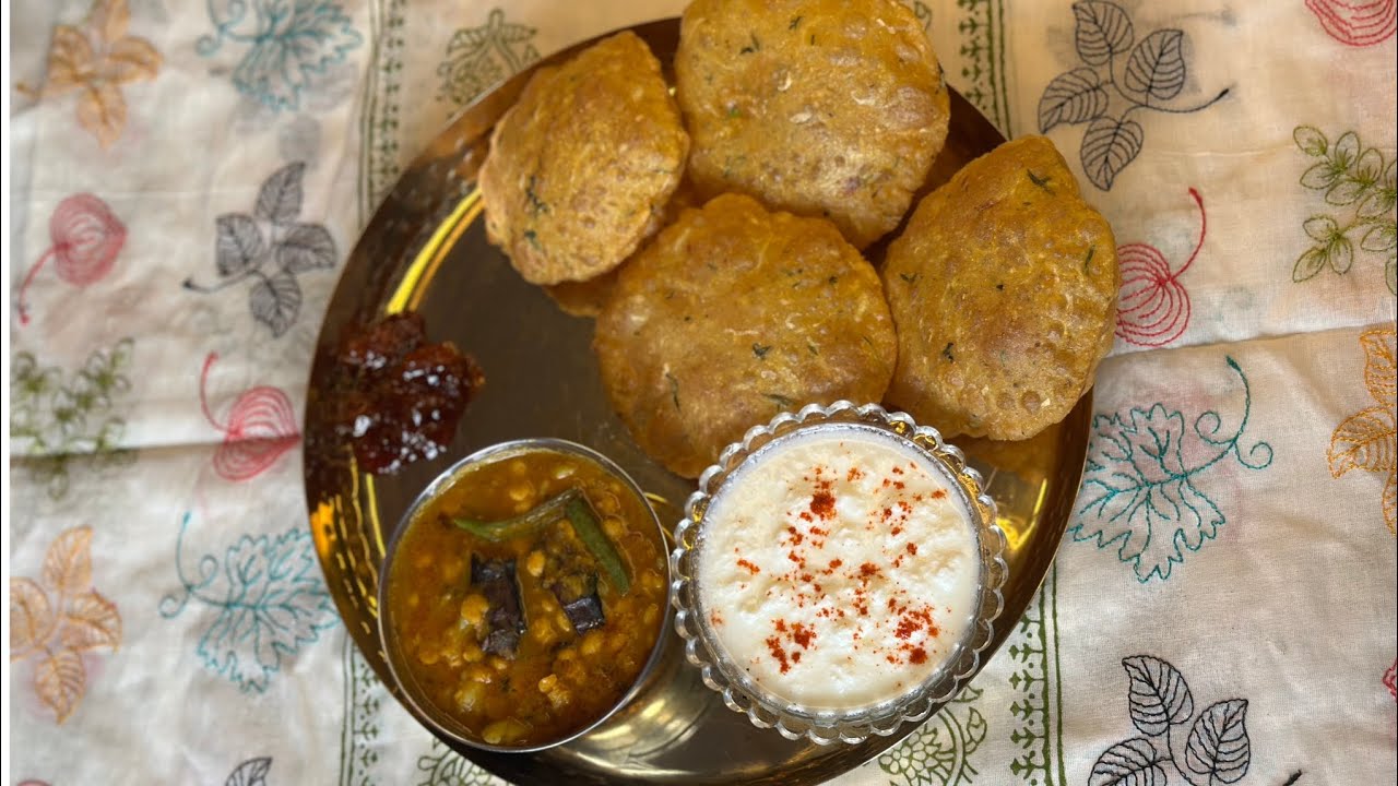 Chana dal ki spicy sabji with radish | with mooli ki puri | best combination recipe 👌😋