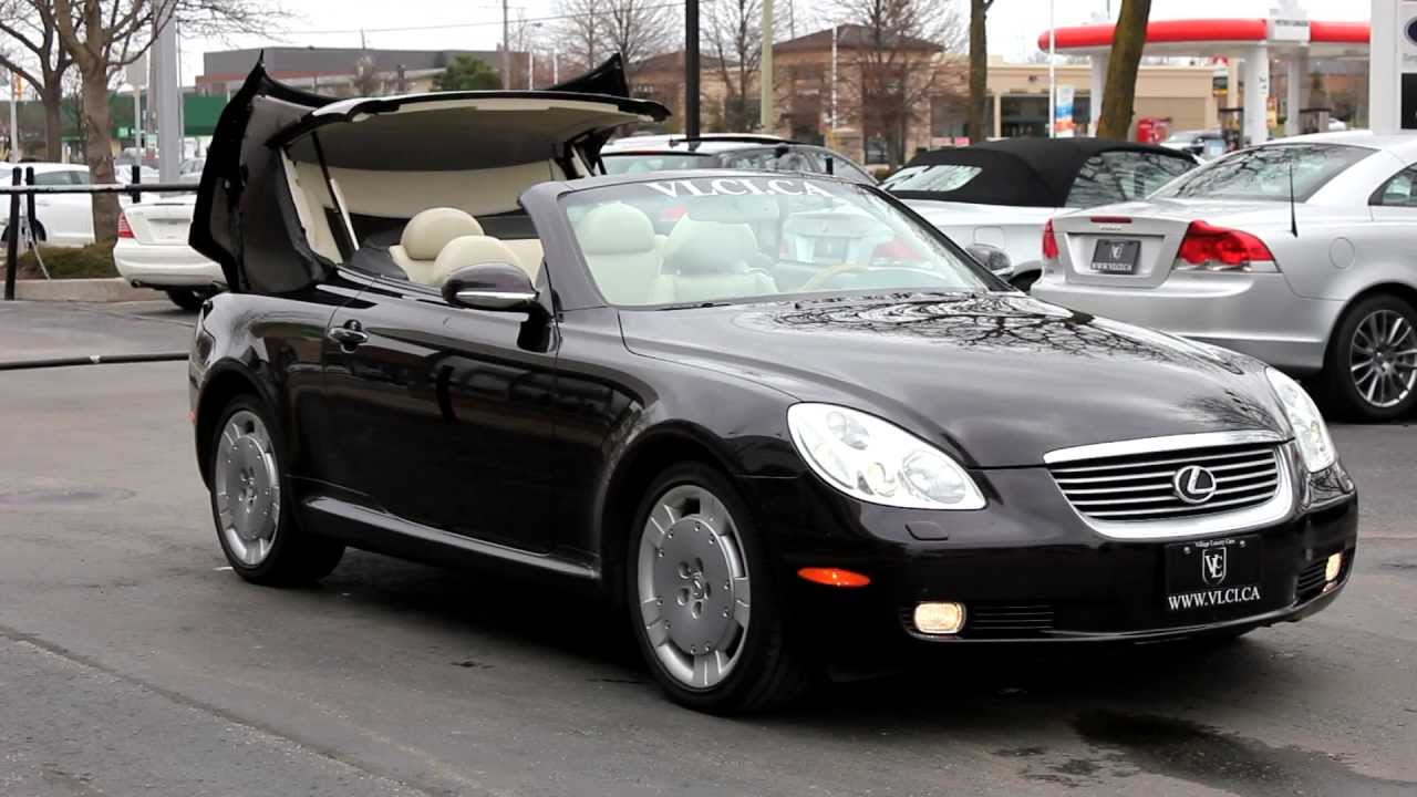 2002 Lexus SC430 in review - Village Luxury Cars Toronto