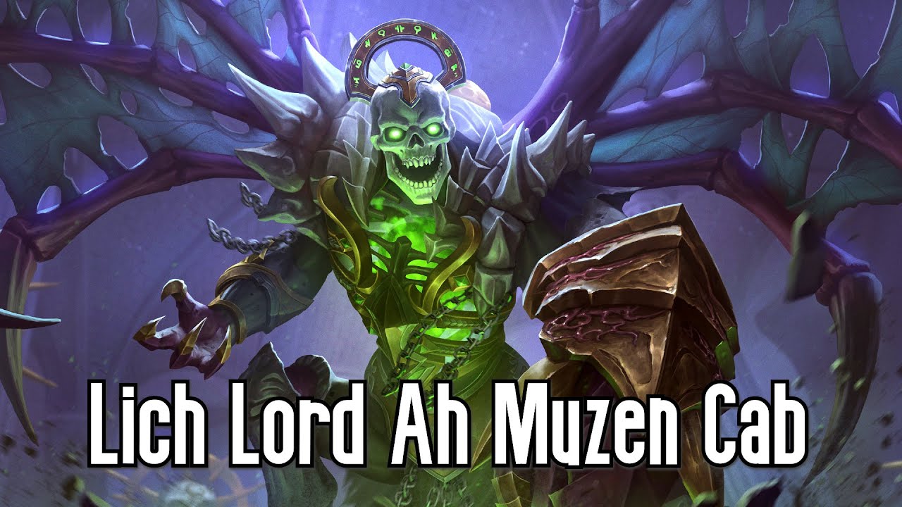 SMITE: Skin Showcase - Lich Lord Ah Muzen Cab