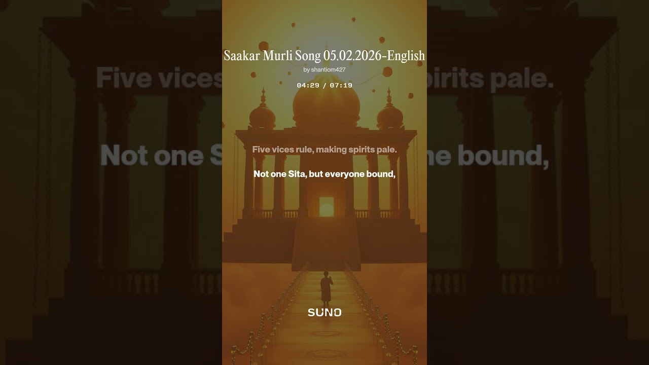 Saakar Murli Song 05.02.2026 -English