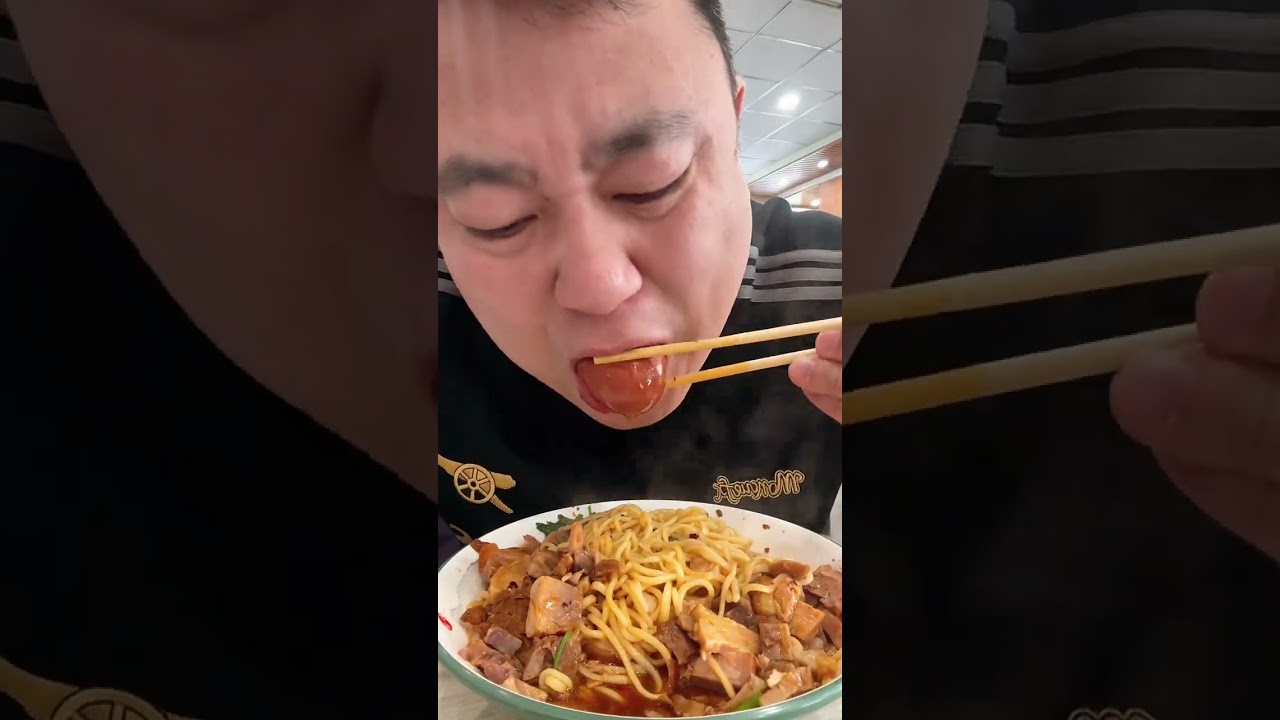 I love the down-to-earth specialty pork knuckle noodles #I just want to tell the truth#Por