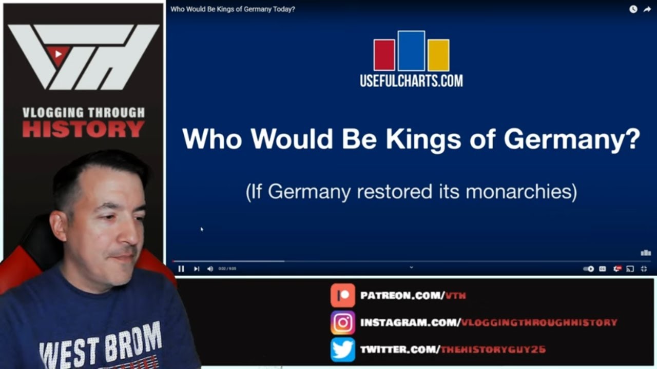 Historian Reaction - Who Would be Kings of Germany Today? by Useful Charts