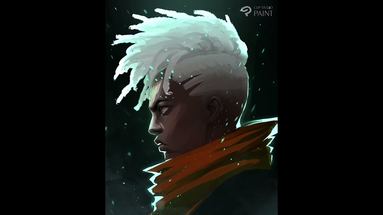 Ekko, The Boy Savior Fanart Timelapse [ClipStudio Paint]