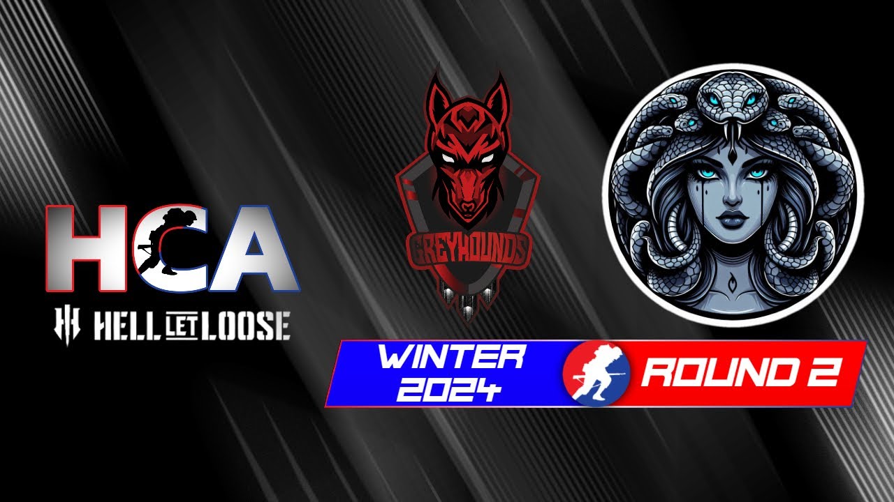 🏆 2024 Hell Let Loose | HCA WINTER ROUND 2 | GREYHOUNDS vs SYNDICATE | Map: Omaha Beach Part 1