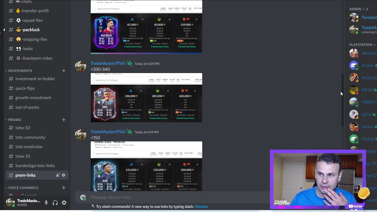WHEN TO BUY PREM TOTS! INVESTMENTS! FIFA 22 ULTIMATE TEAM