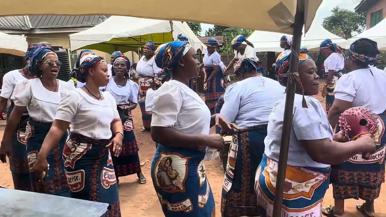 The Cwo Women dance at the Funeral of Late Mrs Luisa Nneka